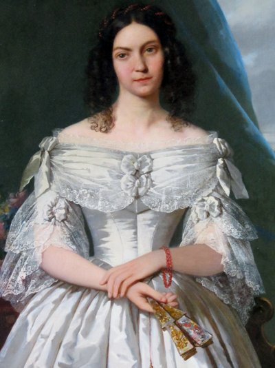 ペルー出身の女性 作： Raymond Auguste Quinsac Monvoisin